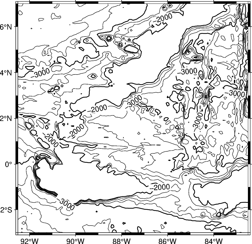 contour map